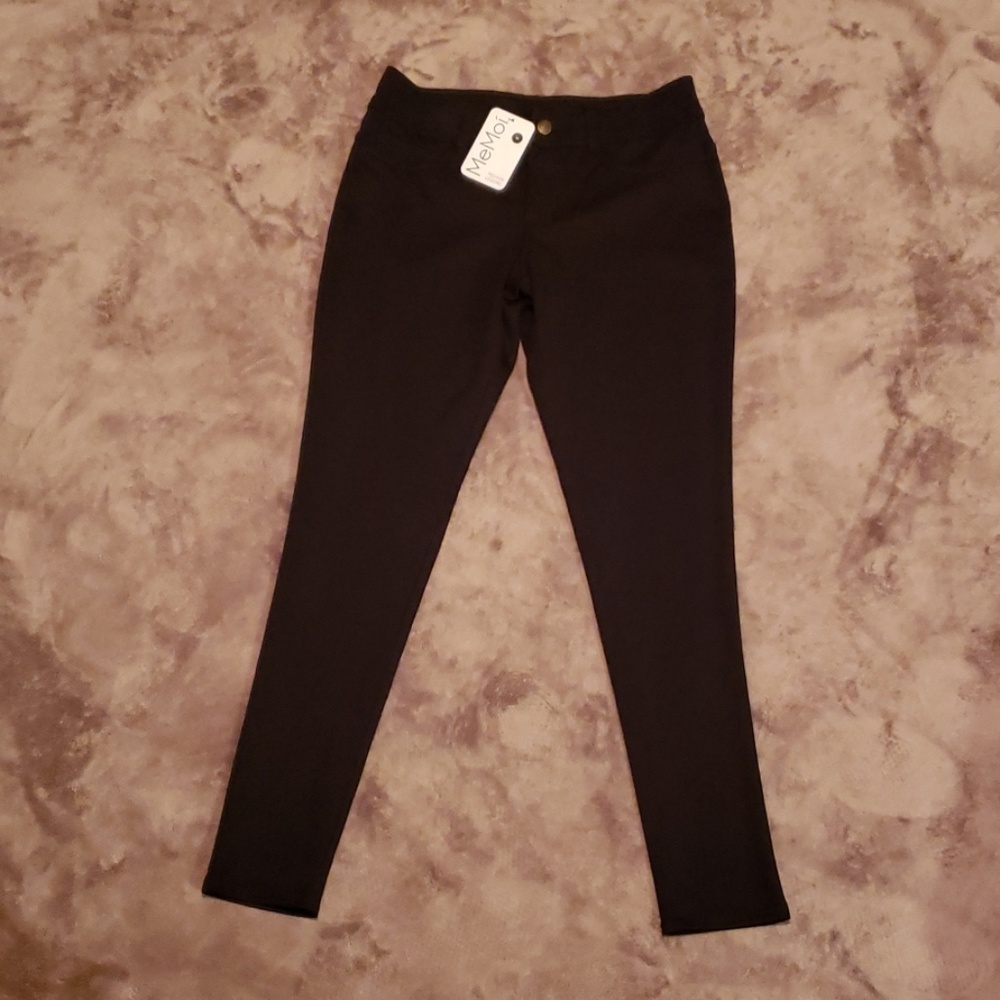 MeMoi black ponte leggings - M  NWT
